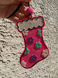 Floral Stocking
